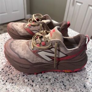 New Balance Hierro Trail Runners with Coral Accents